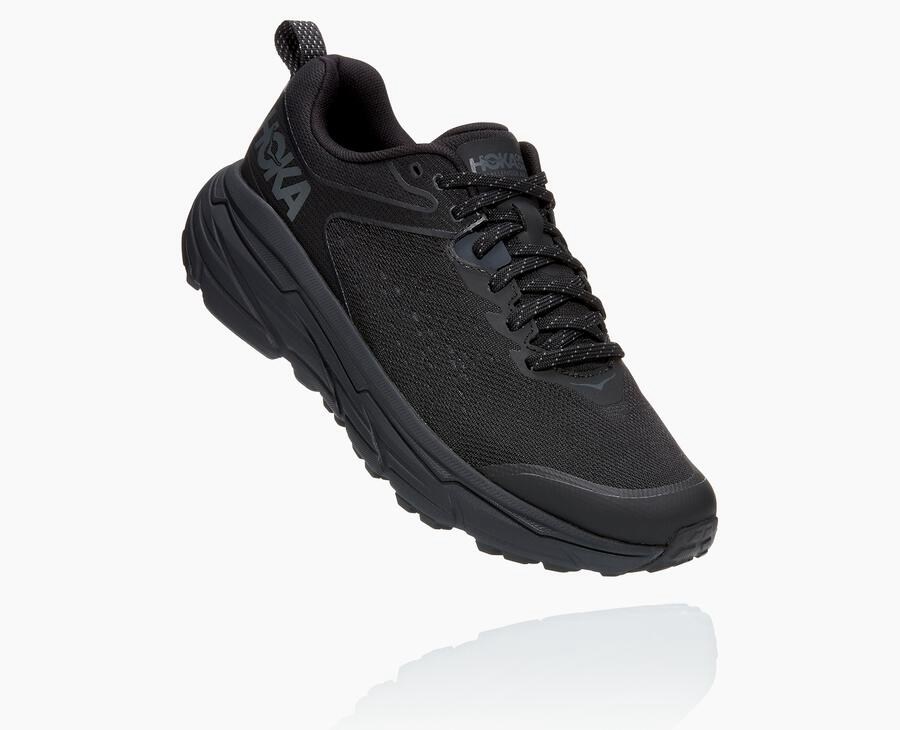 Trail Shoes Mens - Hoka One One Challenger ATR 6 - Black - SEYZXKI-96